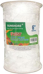 5x350ft garden trellis netting - heavy-duty polyester outdoor shown in use