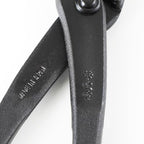 wazakura bonsai wire cutter 7.7in, hand forged japanese, close-up detail