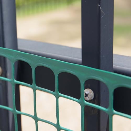heavy-duty plastic mesh netting, green, 35.4 x 197, view 9