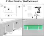y&m 2 pack window box brackets, adjustable railing on a desk or shelf