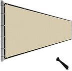tang fence privacy screen beige 6 feet x, main product view