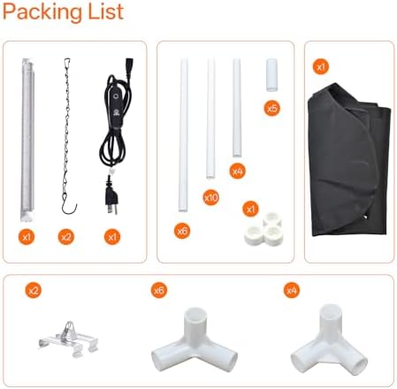bstrip small greenhouse, gm3 indoor greenhouse with grow, view 9