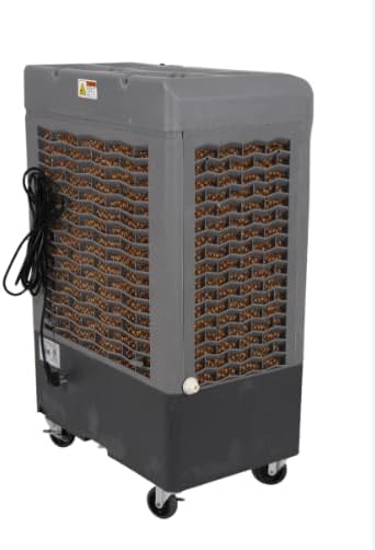 hessaire mc37m 3100cfm evaporative cooler, close-up detail
