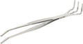 2 in 1 Bonsai Tweezers with Root Rake, 8.3 inch Stainless Steel Gardening Tongs for Plant Care, Repotting, and Precision Weeding, Anti-Slip Grip Tool for Beginners and Enthusiasts