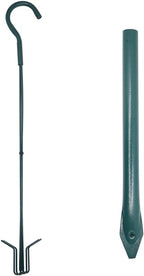 Zenport Z203009 2-in-1 Platform Bird Feeder, Green - 3 Pack