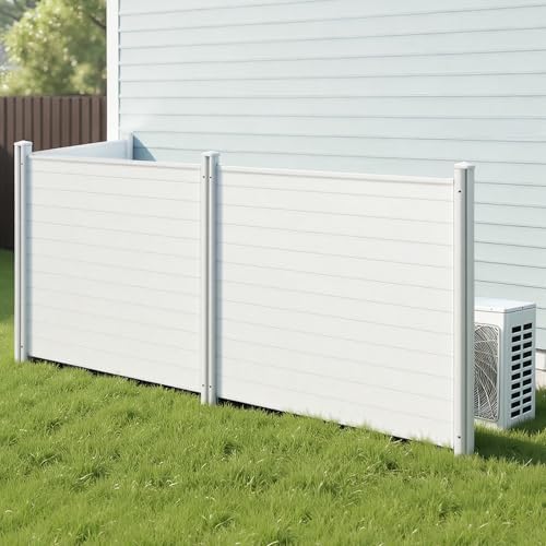 vevor outdoor privacy screen 50in w x 50in, front angle view