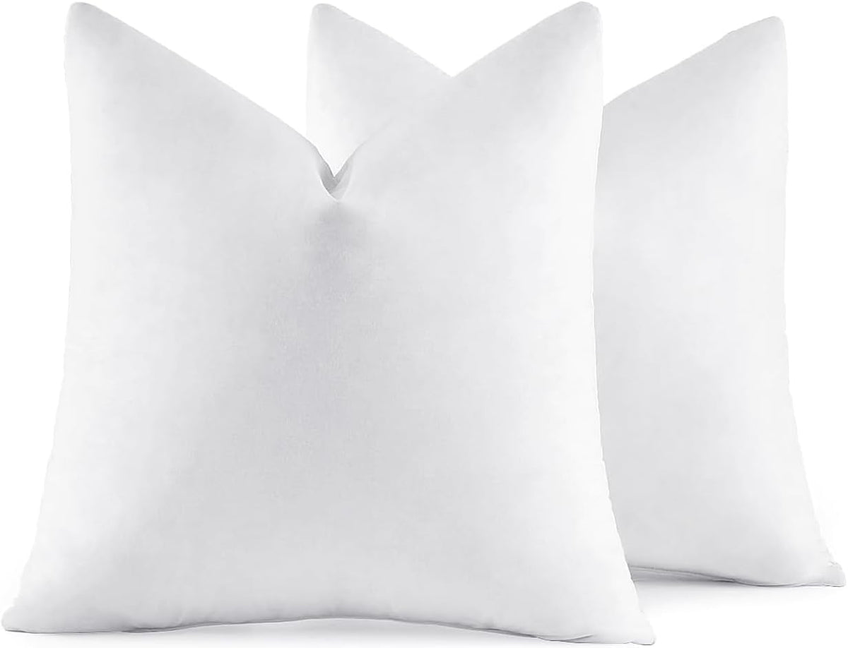 miulee 26x26 euro pillow inserts, set of 2, main product view