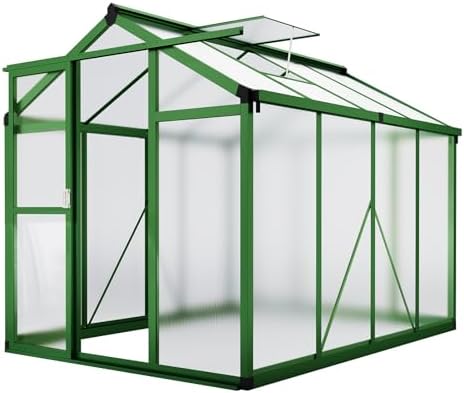 6x8 ft greenhouse - large aluminum greenhouses for on a desk or shelf