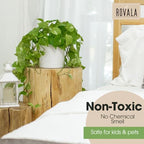 rovala silk plants for home decor indoor in, package contents