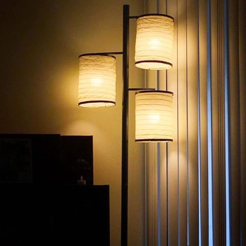 brightech liam floor lamp, great living room décor, close-up detail