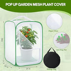 gilprop 2 pack mesh plant covers 24 x shown in use