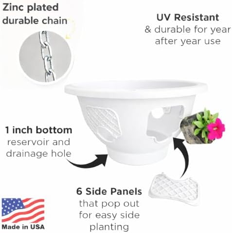ultimate hanging baskets - strawberry, tomato, flower, and, view 9