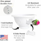 ultimate hanging baskets - strawberry, tomato, flower, and, view 9