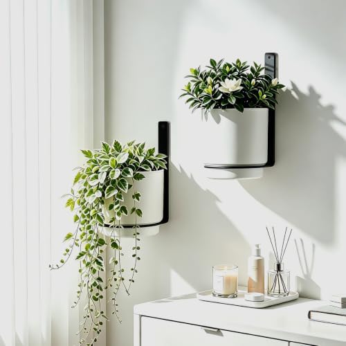 wall mounted hanging planter vase for indoor outdoor, view 9