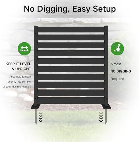 air conditioner fence 3 panels, 42" h x, package contents