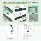 eagle peak 61'' x 28'' x 79'' walk-in, package contents