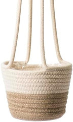 supermoss (54029 softweave hanging planters for indoor plants, side view