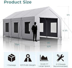carport 10x20 ft heavy duty, car port with on a desk or shelf