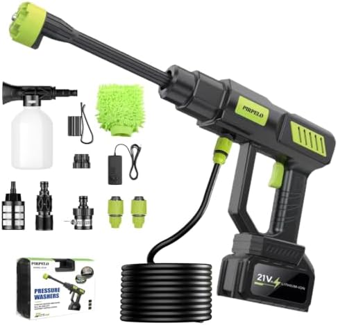 cordless pressure washer, 1000 psi portable handheld power, main product view