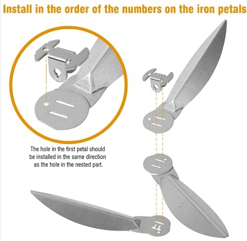 22-1/2-Inch One-Touch Cleaning System Kit for Weber Kettle Grills, Suitable Replacement Weber 7444 Grill Parts, Silver
