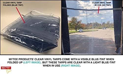 mytee products 2 pack 8' x 10' clear, view 9