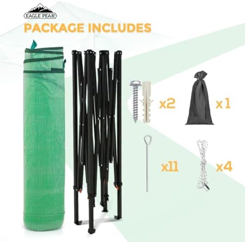 eagle peak 10x5 easy setup pop up greenhouse on a desk or shelf