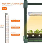 bstrip indoor greenhouse with grow light, 5-tier large, package contents
