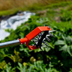 67in garden cultivator with tempered spring steel tines on a desk or shelf