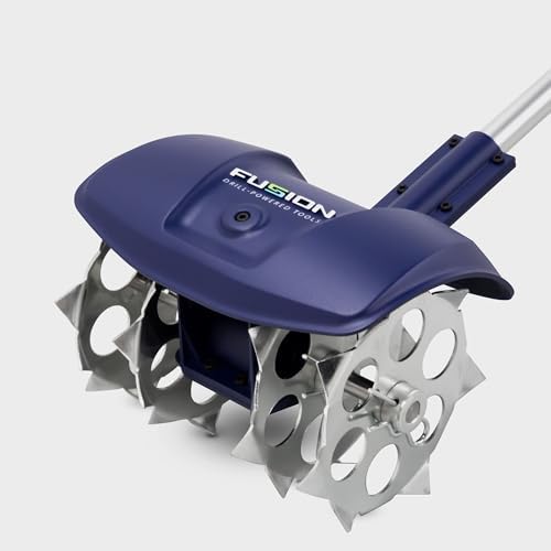 fusion drill-powered cultivator, compatible with most cordless drills, view 11