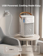 3-in-1 portable air conditioners, 5400mah built-in battery personal, view 9