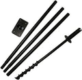 Tool & Die 5 Piece Feeder Pole Set with Twist-in Ground Socket