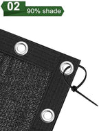 vensovo 3ft x 50ft privacy fence screen, close-up detail