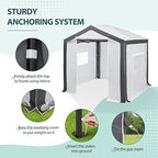 eagle peak 8x8 instant pop up center push, package contents