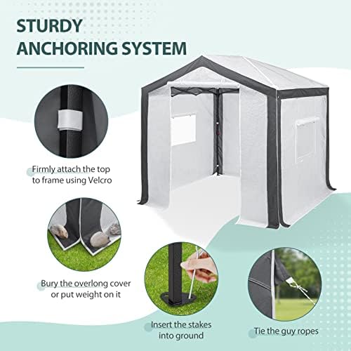 eagle peak 8x8 instant pop up center push, package contents