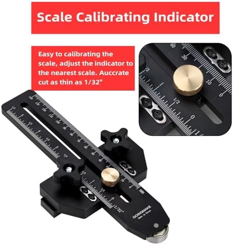 goingmake thin rip jig table saw jig guide showing dimensions