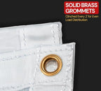 mytee products 2 pack 8' x 10' clear showing dimensions