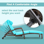 chaise lounge chairs outdoor set of 2, comfy showing dimensions