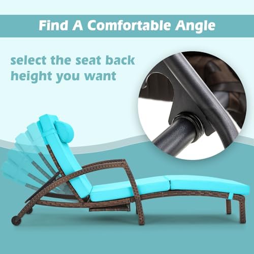 chaise lounge chairs outdoor set of 2, comfy showing dimensions