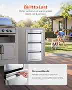 vevor outdoor kitchen drawers 14.7"w x 25.4"h x, package contents