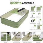 g good gain raised garden bed outdoor, 4-in-1 on a desk or shelf
