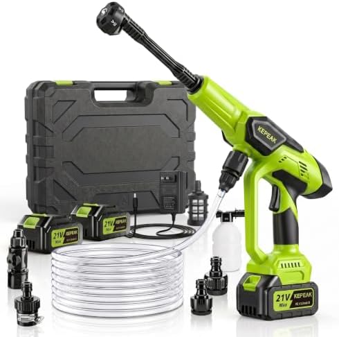 cordless pressure washer, 1450 psi portable handheld power, main product view