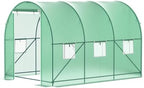 greenhouses for outdoors heavy duty 10x7x7 ft portable, view 9