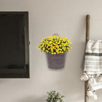 ganazono wall hanging flowerpot 4-pack 6.69x5.51x12.59in iron art, package contents