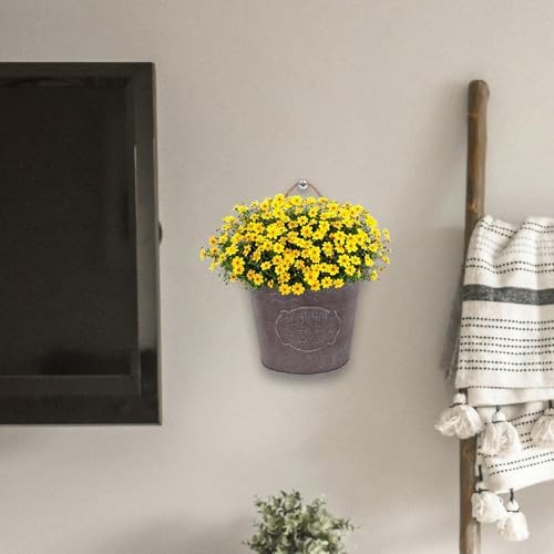 ganazono wall hanging flowerpot 4-pack 6.69x5.51x12.59in iron art, package contents