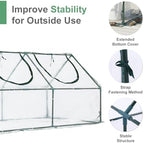 aoodor mini greenhouse for indoor and outdoor plant, package contents