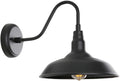 black gooseneck barn light for farmhouse 10 inch, main product view