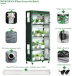 indoor greenhouse with grow light, mini greenhouse with showing dimensions