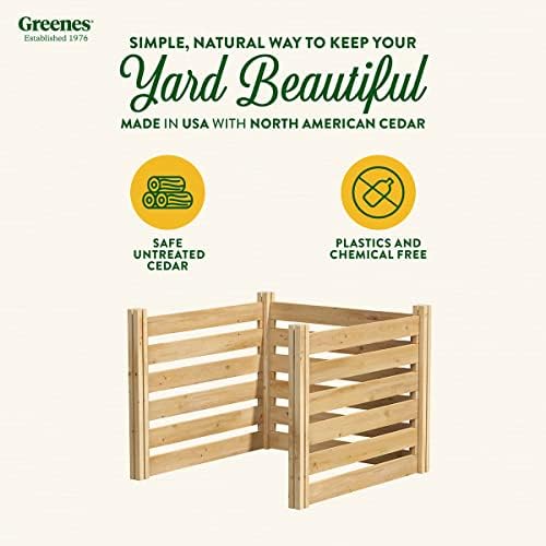 greenes fence premium cedar outdoor air conditioning cover, close-up detail