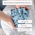 luxury shaggy faux fur body pillow,fluffy bed pillow, package contents