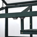 polibi wooden greenhouse, cold frame portable greenhouse with on a desk or shelf